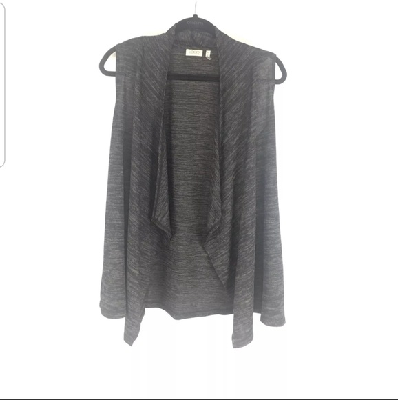 LOGO by Lori Goldstein Sweaters - Logo By Lori Goldstein Womans Open Cardigan